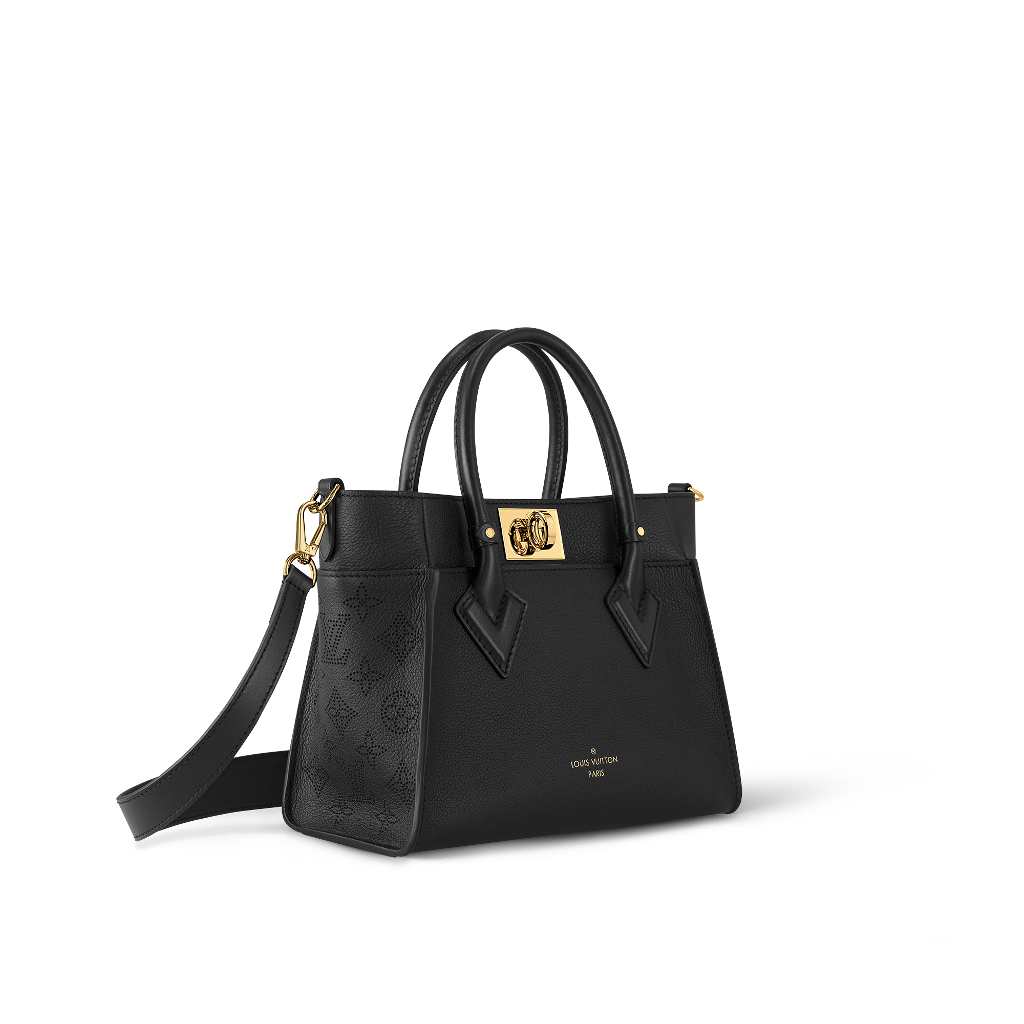 LOUIS VUITTON ブラック キャミソール 42 Louis Vuitton // Black On My Side Tote MM Bag – VSP Consignment